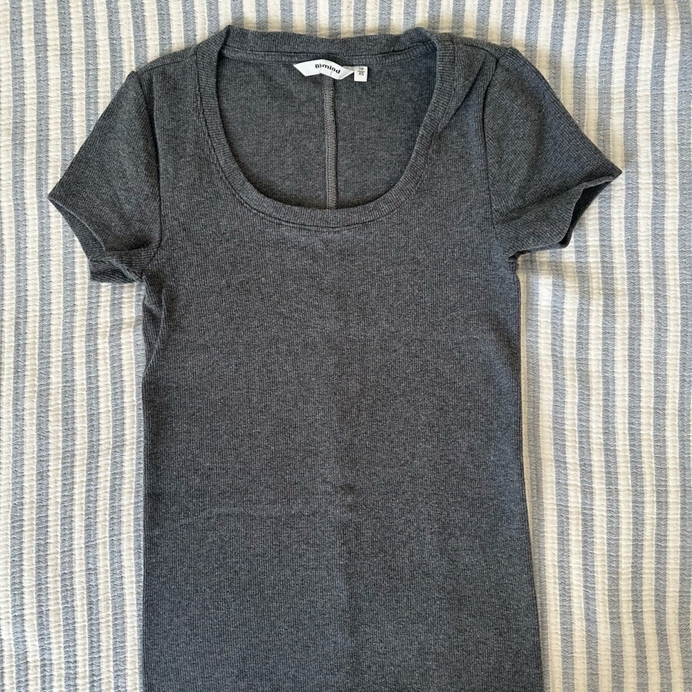 H&M Charcoal Short Sleeve Tee , it will snatch you up